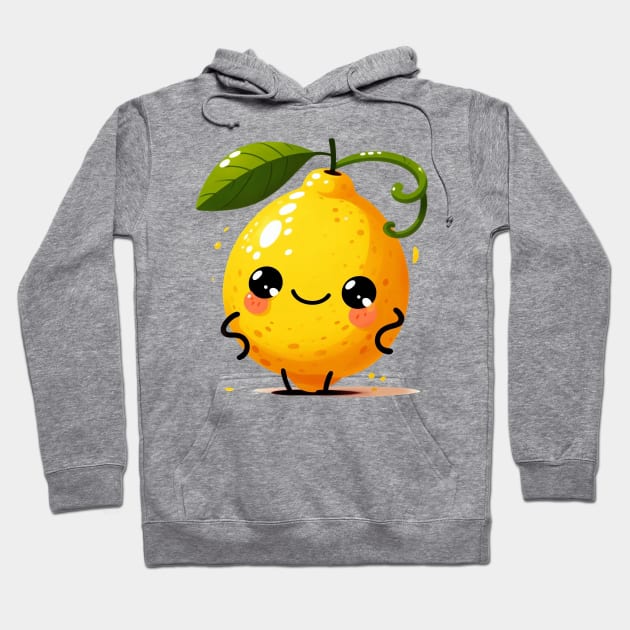 Cute Lemon Hoodie by Dmytro